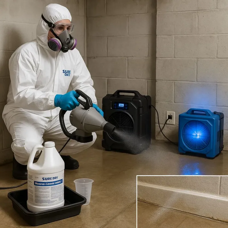 Sanitization and Odor Removal process in Brea, CA