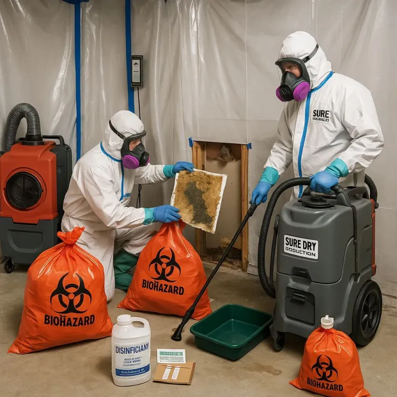 Contaminated Water Handling Protocols process in Brea, CA