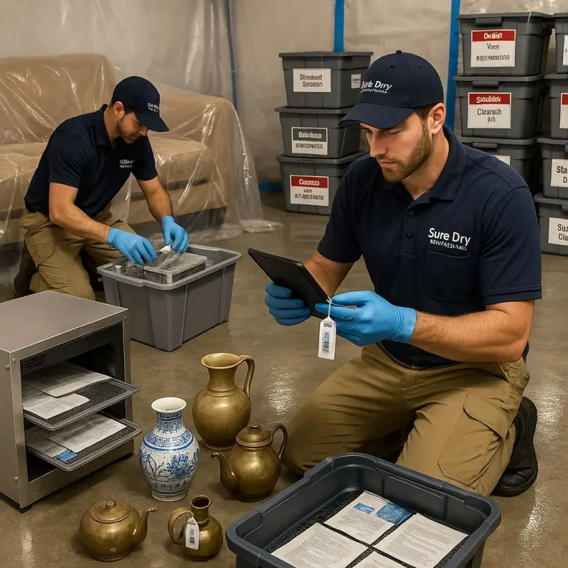 Content Protection and Restoration process in Brea, CA