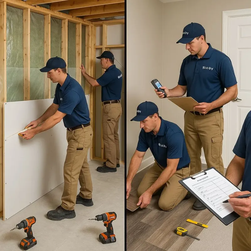Repairs and Reconstruction process in Brea, CA