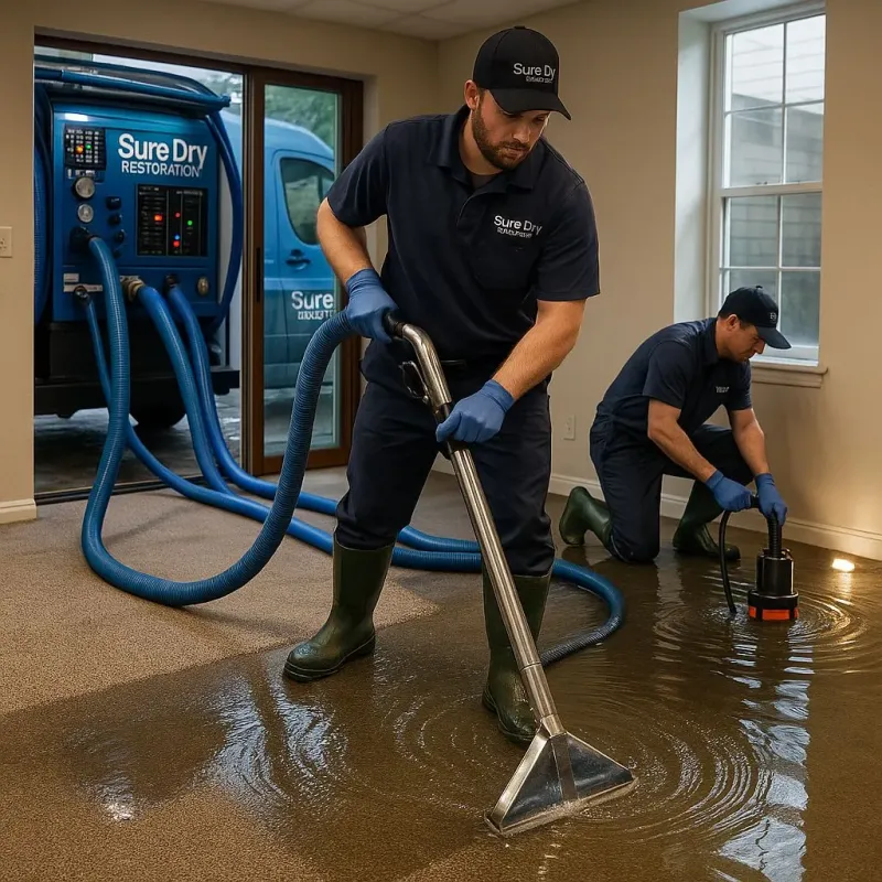 Water Extraction and Removal process in Brea, CA